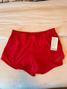 Brand new! Lululemon Hotty Hot shorts. 14 tall